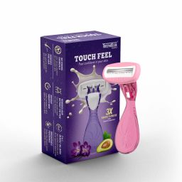 3-Blade Womens Razors for Shaving, 1 Mini Razor Portable Women Razor, Women-image-95