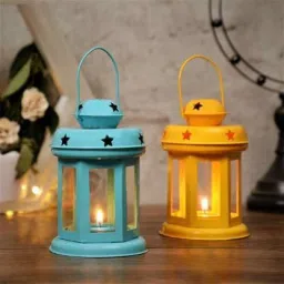 Multicolor Iron Hanging Lantern-image-60