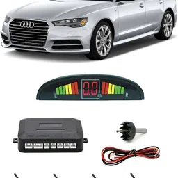 PKNB0665 Black Car Reverse Parking Sensor with LED Display 4 Sensor PKNB0665 Parking Sensor-16
