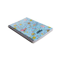 Smily Kiddos Blue Printed A5 Lined 100% paper Notebook image 3