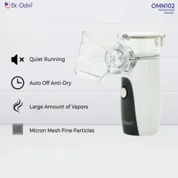 Dr. Odin OMN102 Portable Mesh Nebulizer Machine Rechargeable with 8ml Medication Capacity Nebulizer image 2
