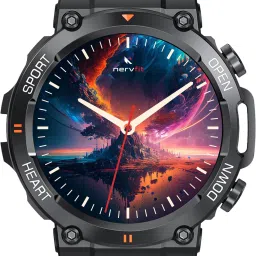 Nervfit Kinetic Pro Sports Smart watch 1.39" NervX Super HD, BT Calling Smartwatch-image-42