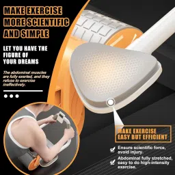 zodze Automatic Rebound Abdominal Wheel with Elbow Support, Ab Wheel Roller for Abs Ab Exerciser image 3