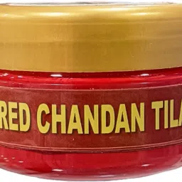 Natural Red Liquid Chandan Tilak Cream/100% Original Lal Chandan Tikka (50g)-8