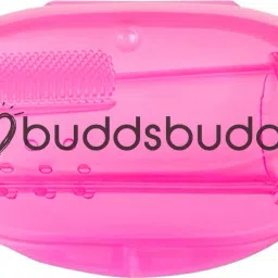 buddsbuddy BPA Free Combo of 2 Baby Soft Silicone Finger Toothbrush With case for Soft Cleaning for kids Soft Toothbrush image 5