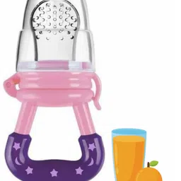 aapni dukan SST Sales Baby Food And Fruit Nibbler & Pacifier Teether BPA Free Nibbler NH375 Feeder-picture-3