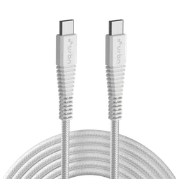 urbn Type C to Type C 4.95 Feet (1.5 M) Cable (Tangle-free Design, White)-25