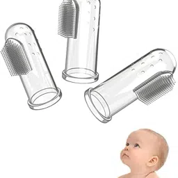 Brush for Newborns & Toddlers | Gentle Gum Massager & Teeth Cleaner (1) Extra Soft Toothbrush-image-74