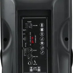 MZ M47VPB (KARAOKE PORTABLE SPEAKER) Thunder Dynamic Sound with 1 Wired Mic 10 W Bluetooth Party Speaker image 2