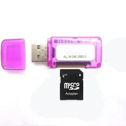 PARANDIV Combo Micro SDHC Micro SDXC to SD Memory Card Adapter & Multi USB Card Reader Card Reader image 2