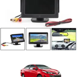 Universal Car Dashboard 4.3Inch TFT Display LCD Monitor Screen-326 Black LCD-image-85