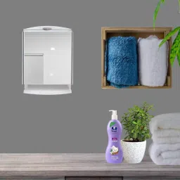Mirror Cabinet, Bathroom Shelves, Multi-Organizer 1 Shelf Bracket-24