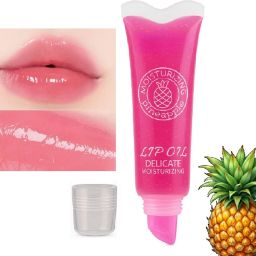Pineapple Lip Gloss Oil with Light Sparkle Pineapple-image-64