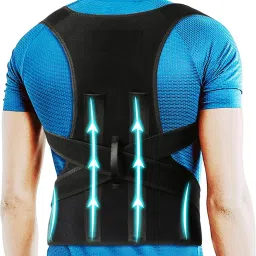 Posture Corrector Back Support Belt Back Straight And Shoulder Support Back / Lumbar Support-16