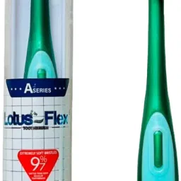 lotus flex Ultra Soft A-Series Toothbrush With Extremely Soft Bristles | 97% Softer Extra Soft Toothbrush image 4