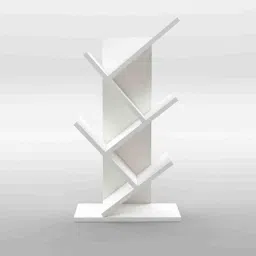 tanishq arts Tree Shape Book Shelf For Study Room/ Office/ Library | Engineered Wood Open Book Shelf image 4
