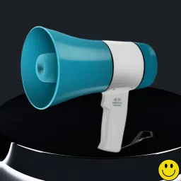 Handheld Megaphone with Siren, Microphone & Rechargeable for Outdoor EventsA341 Megaphone Portable Megaphone Siren Loudspeaker Function &Long Battery BackupW341 Outdoor PA System-10