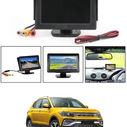 Universal Car Dashboard 4.3Inch TFT Display LCD Monitor Screen-261 Black LCD-image-84