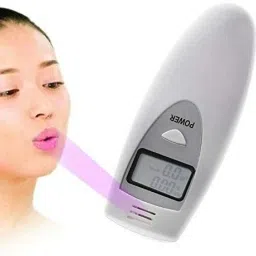 kerro LCD BreathAnalyzer,White Alcohol Detector,Quick for Alcohol Testing Tool Sensor Analytical Scale image 3