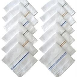 riseabove 12 pic Hanky man white ["White"] Handkerchief-image-56