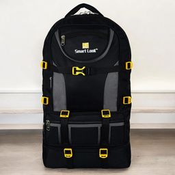 houseofcommon BLACK GREY rucksack TREKKING BAG_HB075 Rucksack - 60 L-picture-42