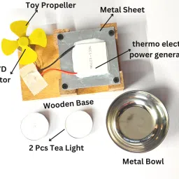 esptronics Thermo Electric Power Generator Science Project Working Model for Students image 2