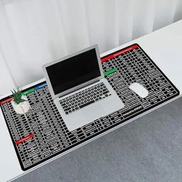 DARSHANAM WORLD Large Mouse Pad Non-Slip Stitched Edge, Waterproof Mat Base for Gaming & Office Mousepad-7