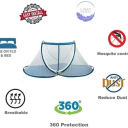 a one Polyester Kids Washable SMALL MOSQUITO NET Mosquito Net image 2