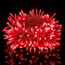 60 LEDs 18 m Red Steady Ball Rice Lights-image-94
