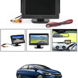 Universal Car Dashboard 4.3Inch TFT Display LCD Monitor Screen-56 Black LCD-image-75