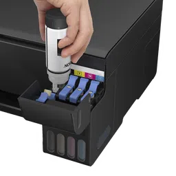 EPSON EcoTank All in One Wi-Fi Ink Tank Printer with Smart Panel App (CIS Sensor, Black) image 4