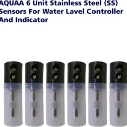AQUAA SOLUTION 6 Unit Stainless Steel Sensor for Water Level Controllers & Indicator Wired Sensor Security System image 3