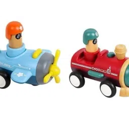 Push &Go with pull back Friction Powered Vehicles (Including Airplane,Train)-20