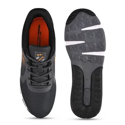 Campus Men Charcoal Grey Mesh Running Shoes image 2