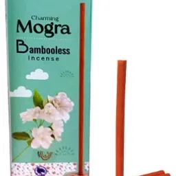 Pack of 1 (70 Sticks Pack) Charming Mogra Bambooless Agarbatti Incense Sticks Mogra-image-53