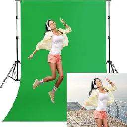 Kate 8X4 GREEN SCREEN FOR PHOTO SHOOT AND EDITING Reflector-image-96