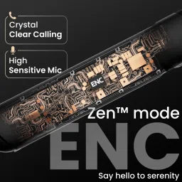 boult Curve Max with 100H Playtime, ENC Mic, Dual Device Pairing, Fast Charging, 5.3v Bluetooth Gaming Headset image 4