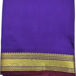 KIRAN SILK TRADITIONAL MEN RAMRAL DHOTI 4 MITER Woven Men Dhoti-picture-17