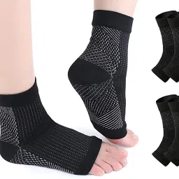 Ankle Protector For Plantar Fasciitis, Compression Sleeve For Heel Pain Relief Ankle Support-image-1