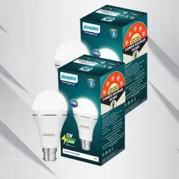 Pk-2-12W LED Inverter Light Bulb 4 hrs Bulb Emergency Light-2
