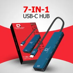Quantron QUH-242, 7-IN-1 USB - C - HUB 7 PORT. Combo Set-image-51