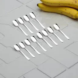 Premium Heavy Stainless Steel Ice-cream Spoon Set-11