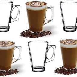(Pack of 6) YJZB-2410-1 Glass Crystal Tea and Coffee Mug Glass Cup Glass Set Water/Juice Glass-image-11