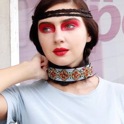 ODETTE Embellished Hairband-34