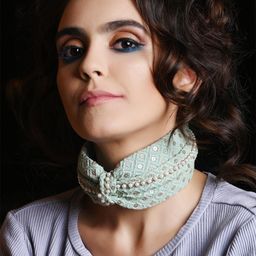 ODETTE Beads Embellished Hairband-19
