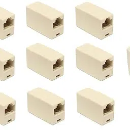 WiredCom Rj45 Ethernet adapter (Pack of 10) Lan Adapter-3