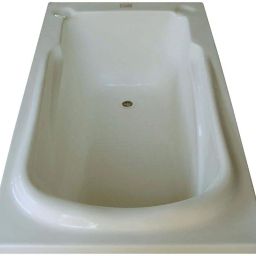 BONFIXIVO101 Bonn Acrylic 4.5 Feet Rectangular Bathtub - Ivory Undermount Bathtub-image-97