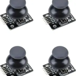 JoyStick 5Pin Breakout Module Shield PS2 Joystick Game Controller pack of 4 Electronic Components Electronic Hobby Kit-12