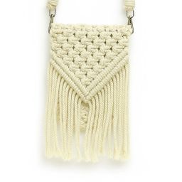 Girls White Mobile Pouch-image-63