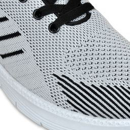 Allen Cooper Men Grey Mesh Running Non-Marking Shoes image 5